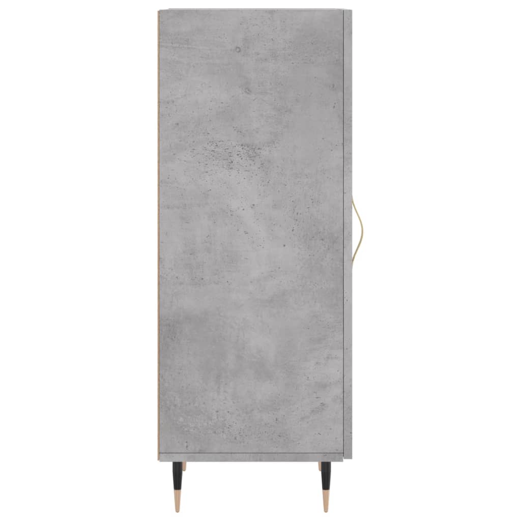 Skjenk betonggrå 34,5x34x90 cm konstruert tre