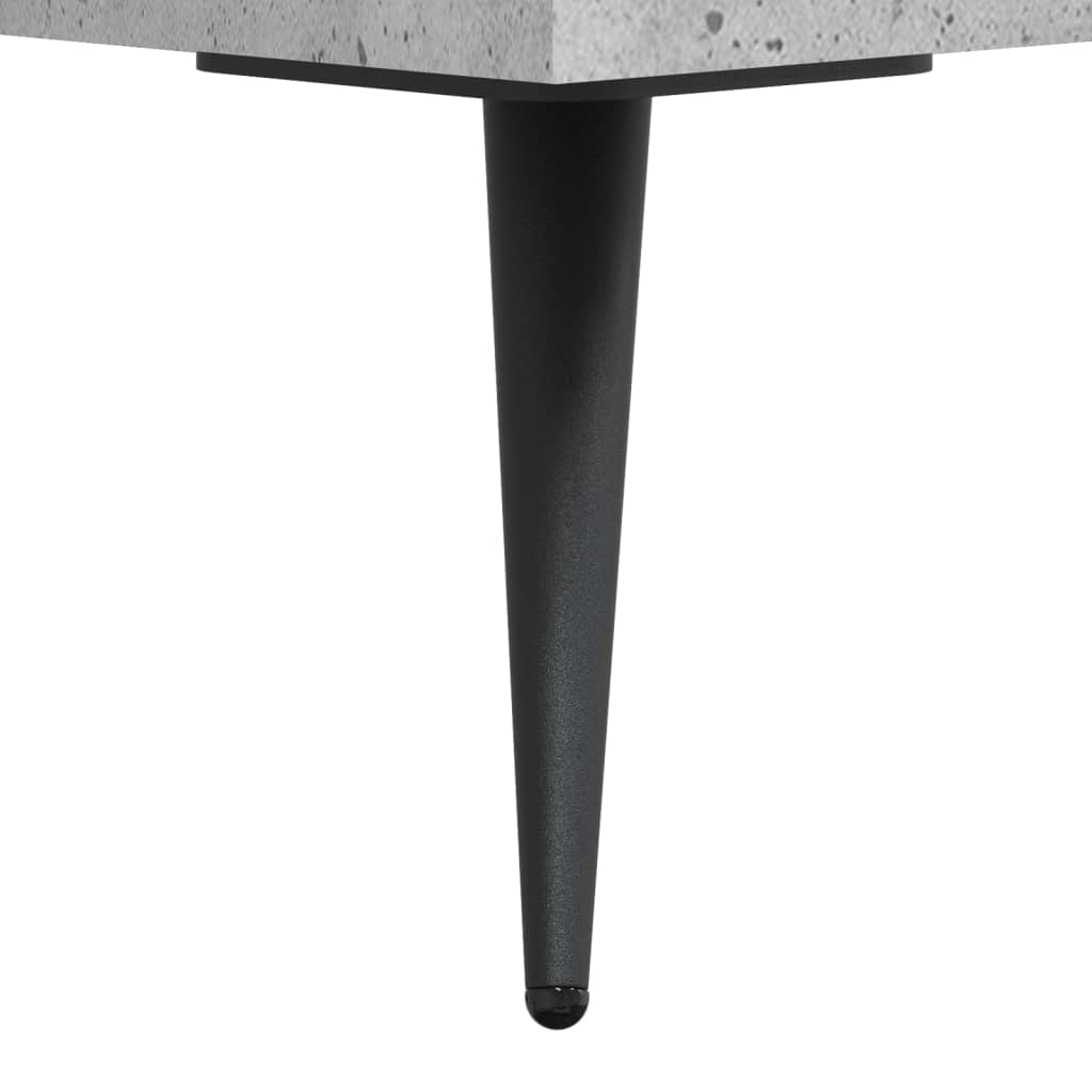 Skjenk betonggrå 34,5x34x90 cm konstruert tre