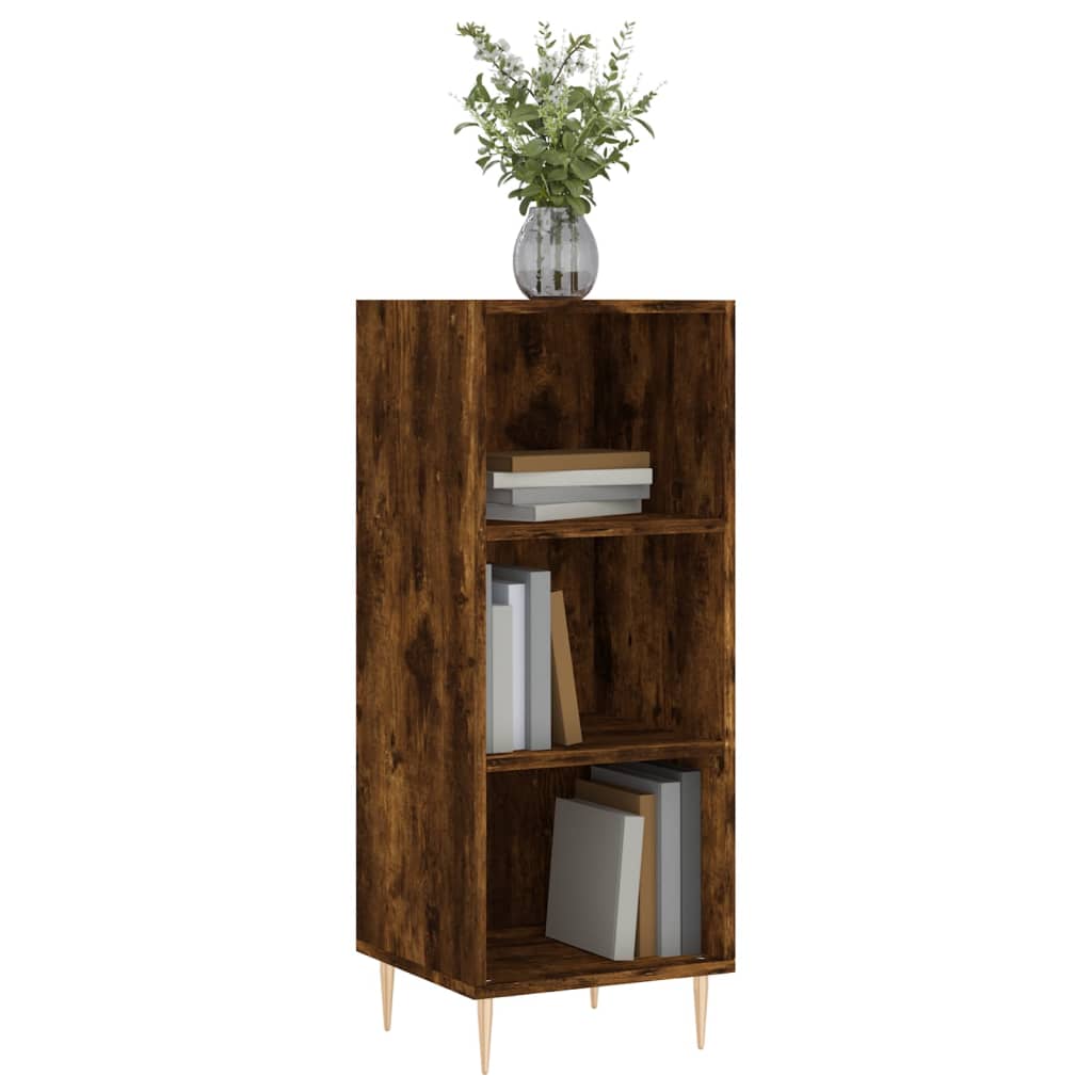 Skjenk røkt eik 34,5x32,5x90 cm konstruert tre