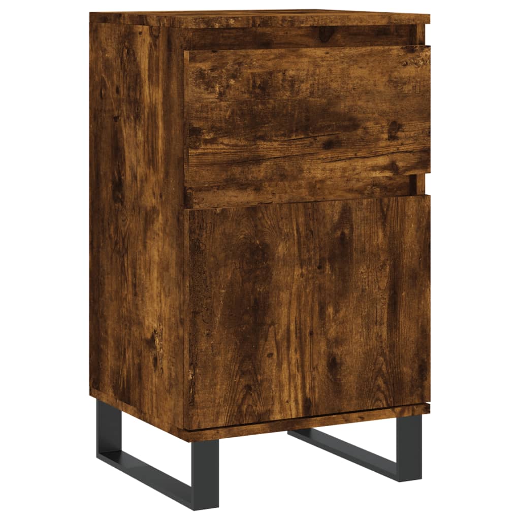 Skjenk røkt eik 40x35x70 cm konstruert tre