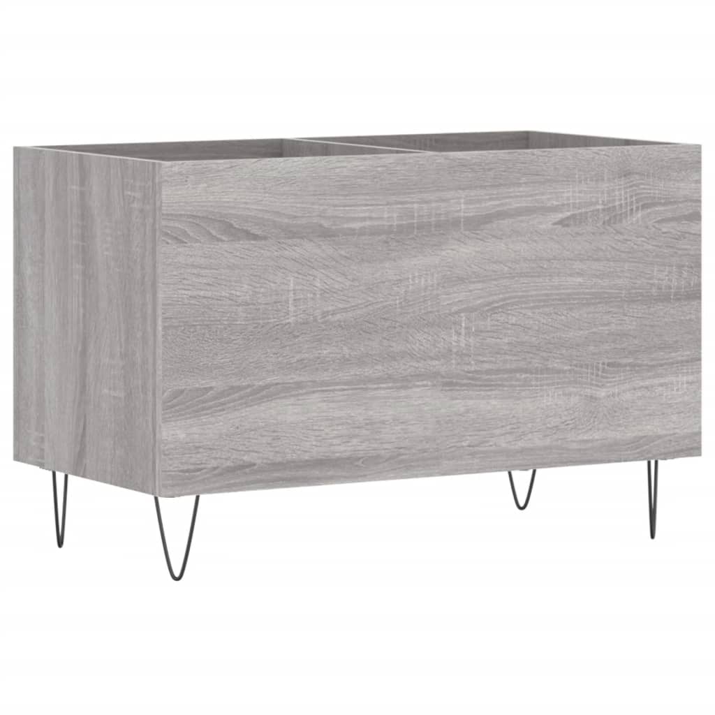 Hifi-benk grå sonoma 74,5x38x48 cm konstruert tre