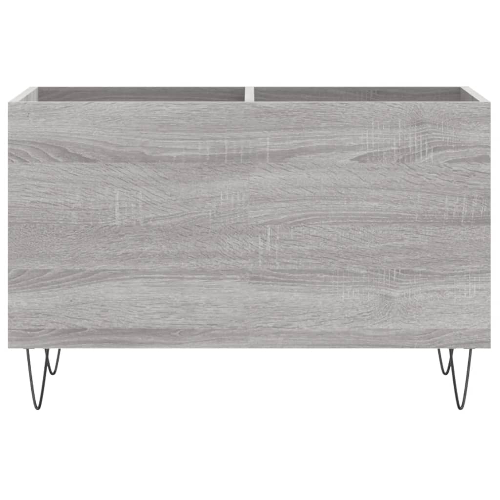 Hifi-benk grå sonoma 74,5x38x48 cm konstruert tre