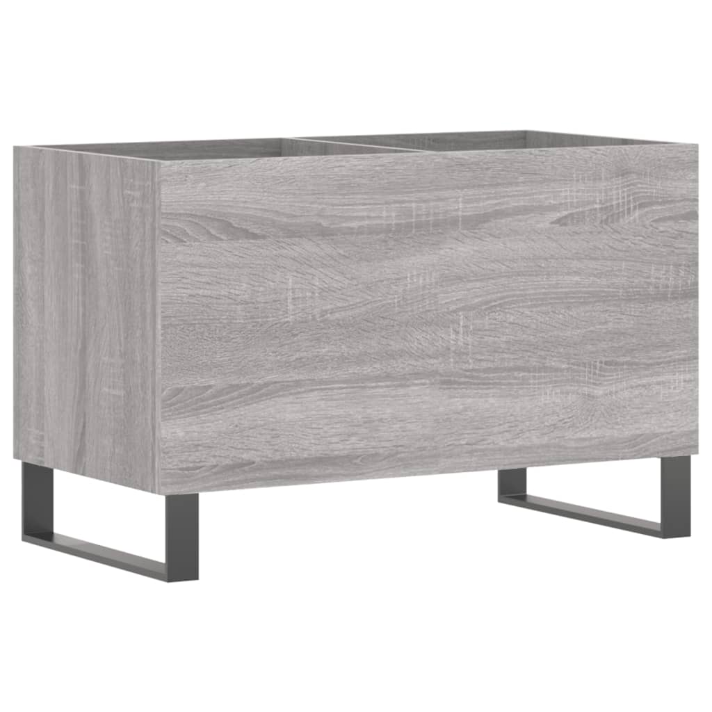 Hifi-benk grå sonoma 74,5x38x48 cm konstruert tre
