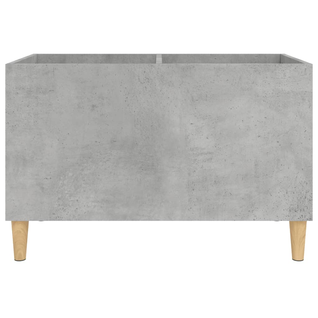 Hifi-benk betonggrå 74,5x38x48 cm konstruert tre