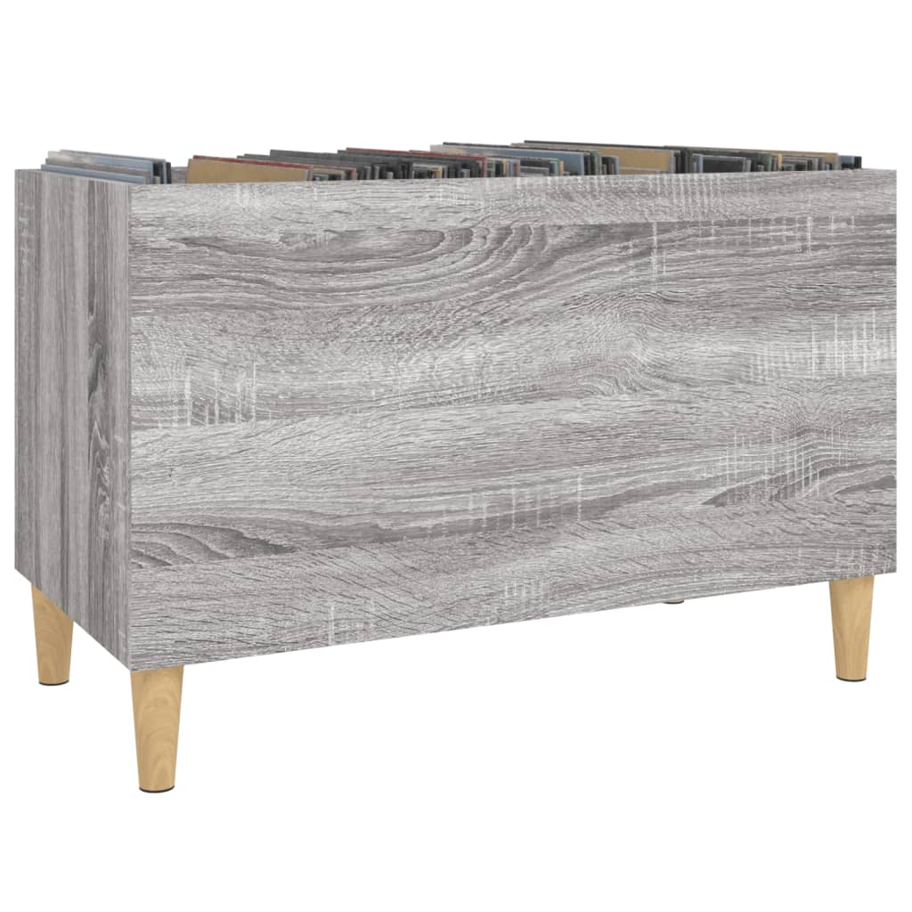 Hifi-benk grå sonoma 74,5x38x48 cm konstruert tre