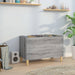 Hifi-benk grå sonoma 74,5x38x48 cm konstruert tre