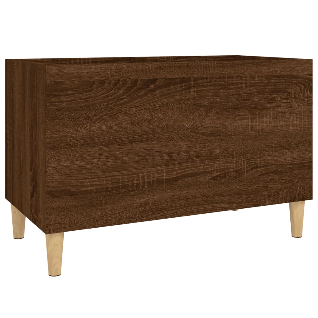 Hifi-benk brun eik 74,5x38x48 cm konstruert tre