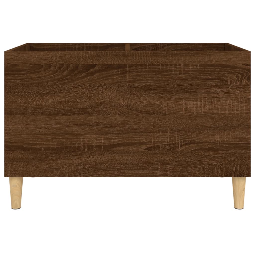 Hifi-benk brun eik 74,5x38x48 cm konstruert tre