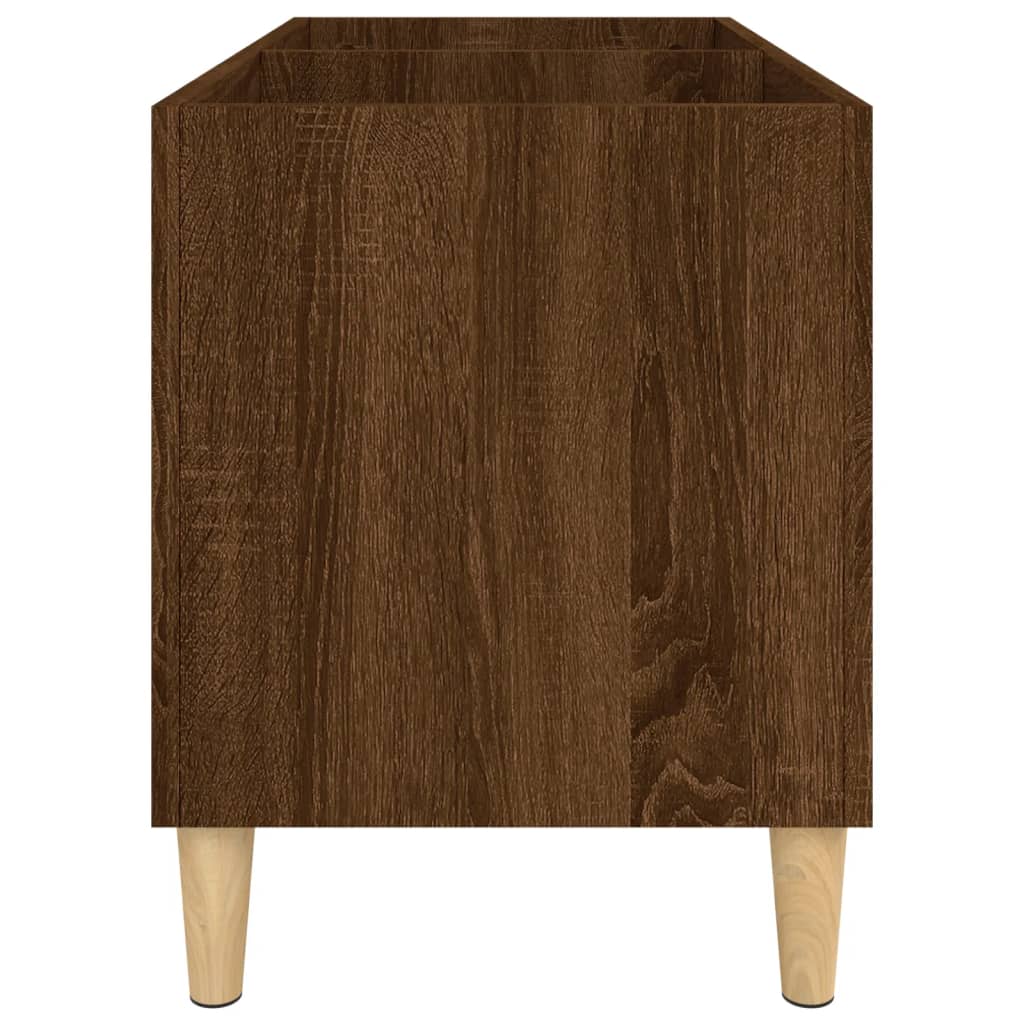 Hifi-benk brun eik 74,5x38x48 cm konstruert tre