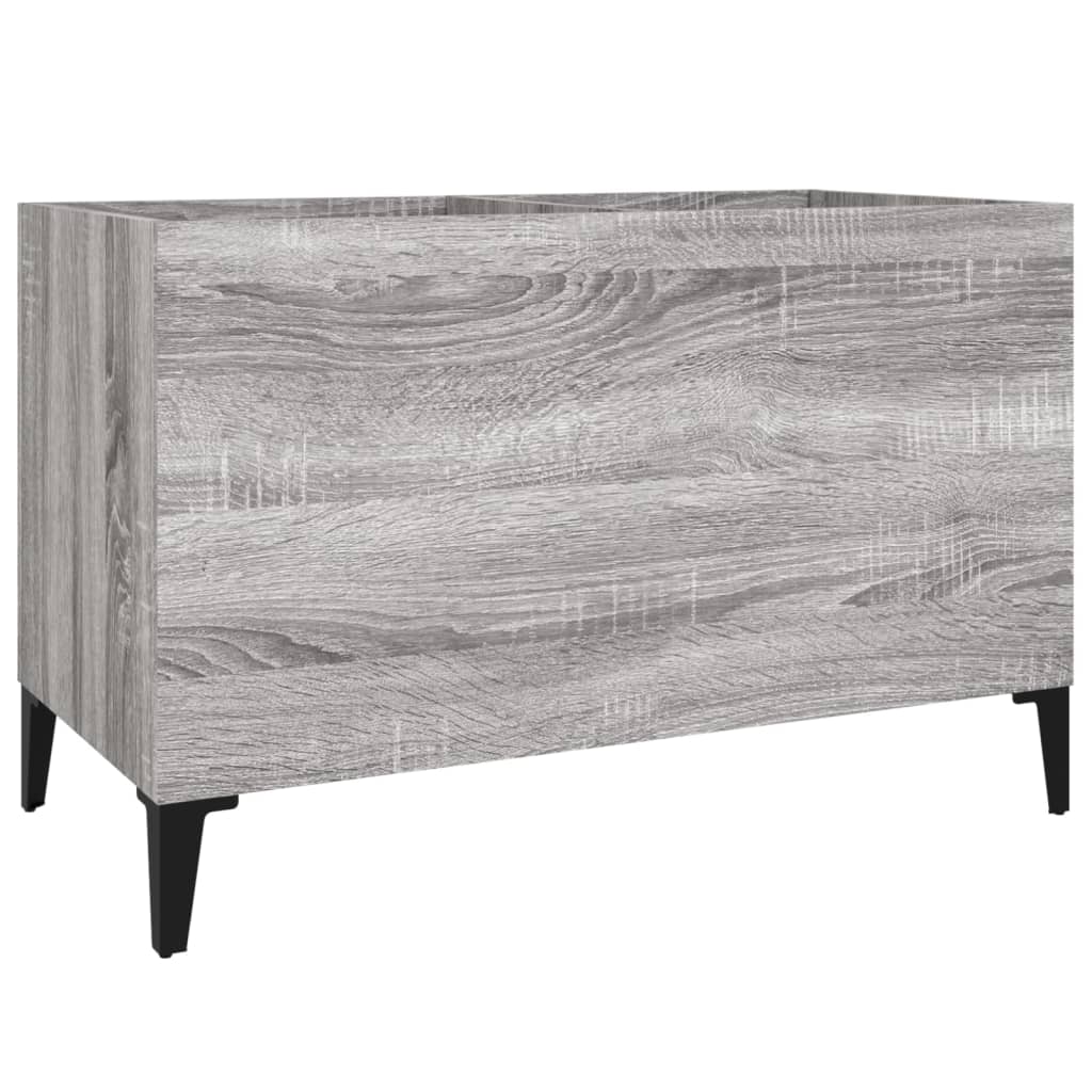 Hifi-benk grå sonoma 74,5x38x48 cm konstruert tre