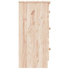 Kommode ALTA 112x35x73 cm heltre furu
