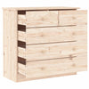 Kommode ALTA 77x35x73 cm heltre furu
