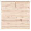 Kommode ALTA 77x35x73 cm heltre furu