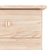 Kommode ALTA 77x35x73 cm heltre furu