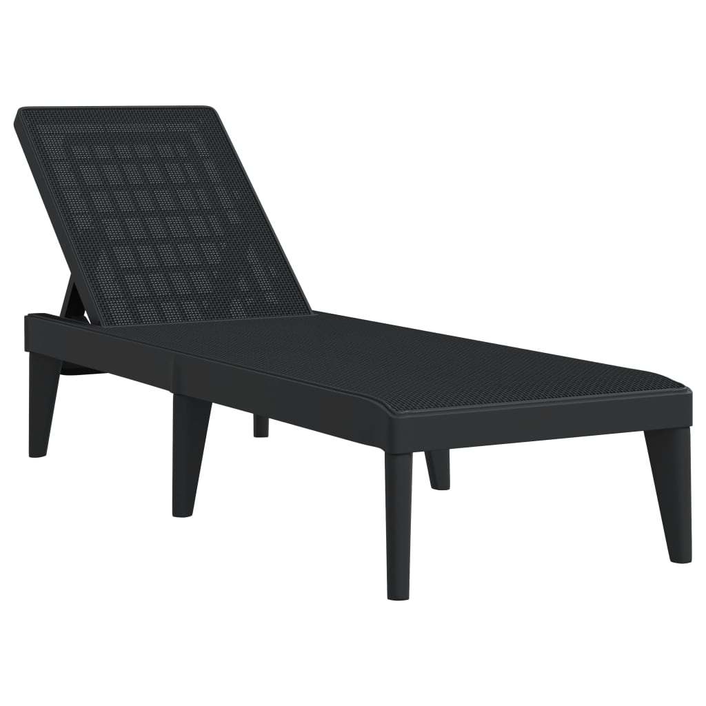 Solseng antrasitt 186x60x29 cm PP