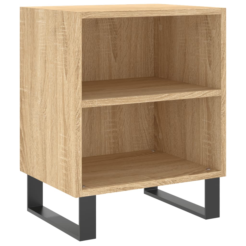 Nattbord 2 stk sonoma eik 40x30x50 cm konstruert tre