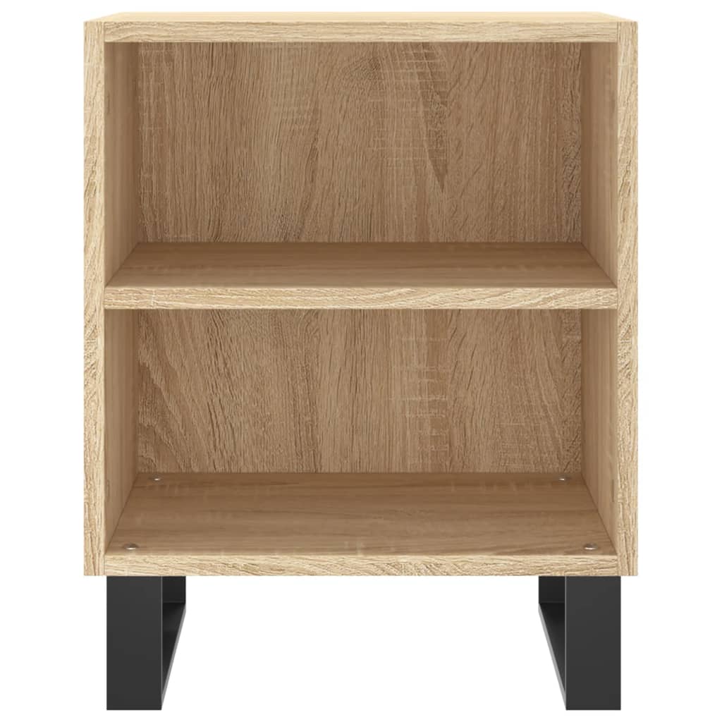 Nattbord 2 stk sonoma eik 40x30x50 cm konstruert tre