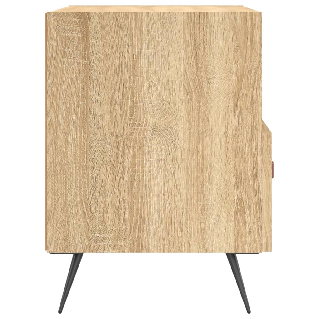 Nattbord 2 stk sonoma eik 40x35x47,5 cm konstruert tre