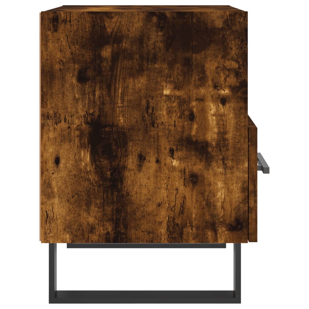 Nattbord røkt eik 40x35x47,5 cm konstruert tre