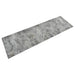 Kjøkkenteppe vaskbar Beton 60x180 cm fløyel