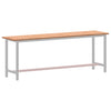 Bordplate 220x55x2,5 cm heltre bøketre