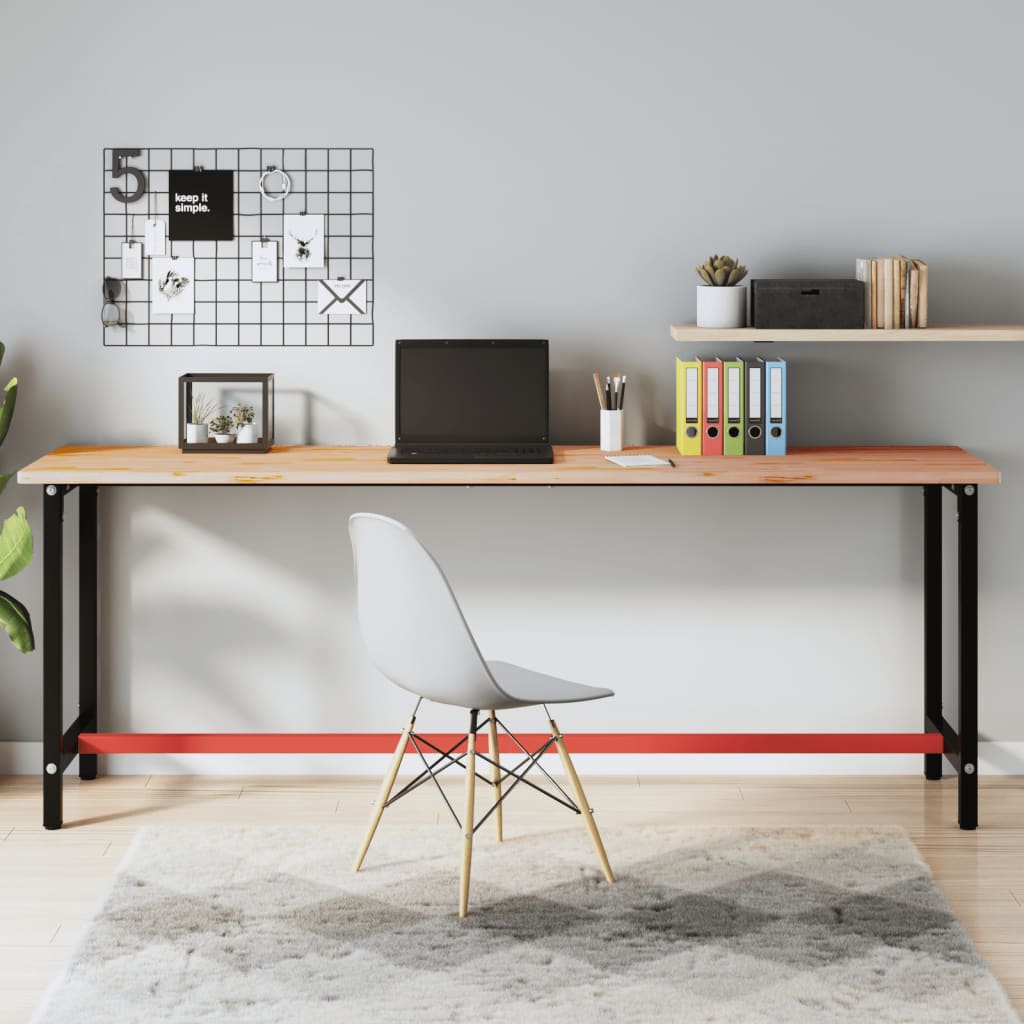 Bordplate 220x55x2,5 cm heltre bøketre