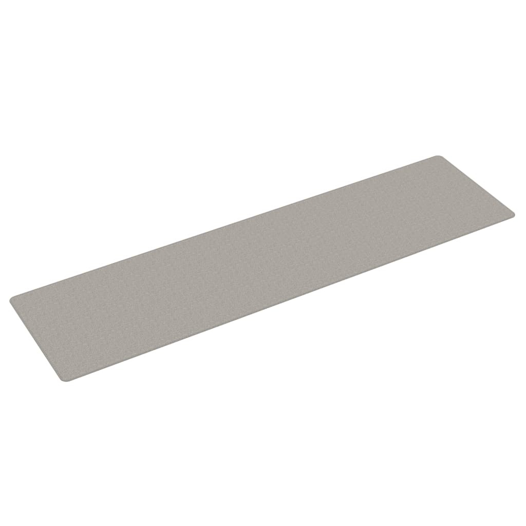 Teppeløper sisal-utseende platina 80x300 cm