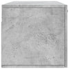 Veggskap betonggrå 100x36,5x35 cm konstruert tre