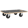 Transporttraller 2 stk rektangulær 80x55x11,5 cm 250 kg