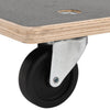 Transporttraller 2 stk rektangulær 80x55x11,5 cm 250 kg