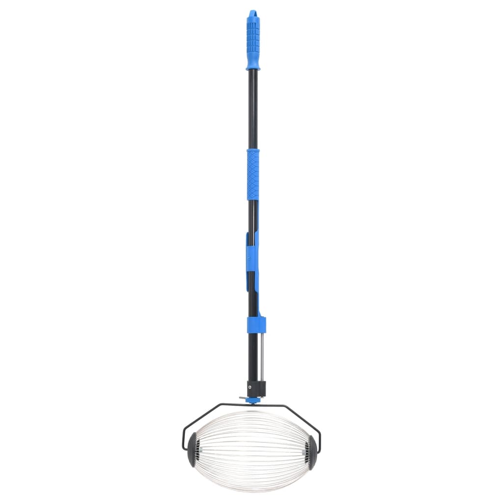 Nøttesamler blå 127 cm stål