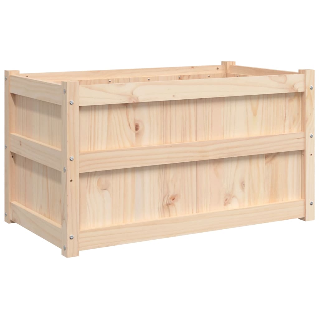 Hageplantekasse 90x50x50 cm heltre furu