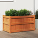 Hageplantekasse voksbrun 90x50x50 cm heltre furu
