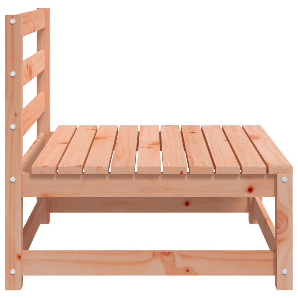 Hagesofaer uten armlener 2 stk 70x70x67 cm heltre douglasgran