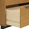 Kommode FLAM 80x40x80 cm heltre furu