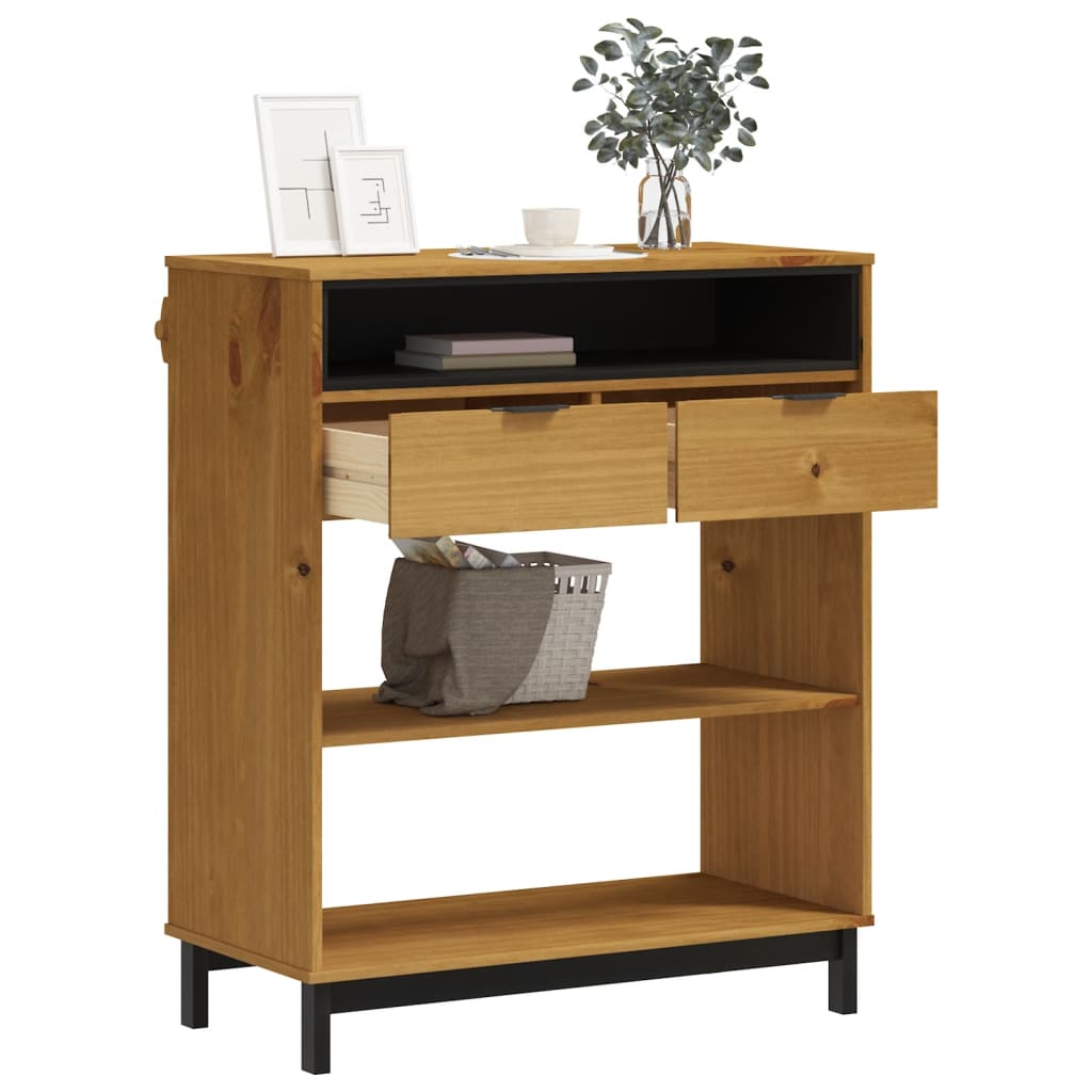 Barbord FLAM 92x45x110 cm heltre furu