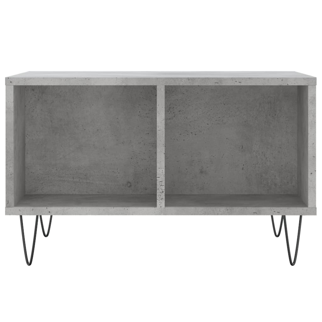 Salongbord betonggrå 60x50x36,5 cm konstruert tre