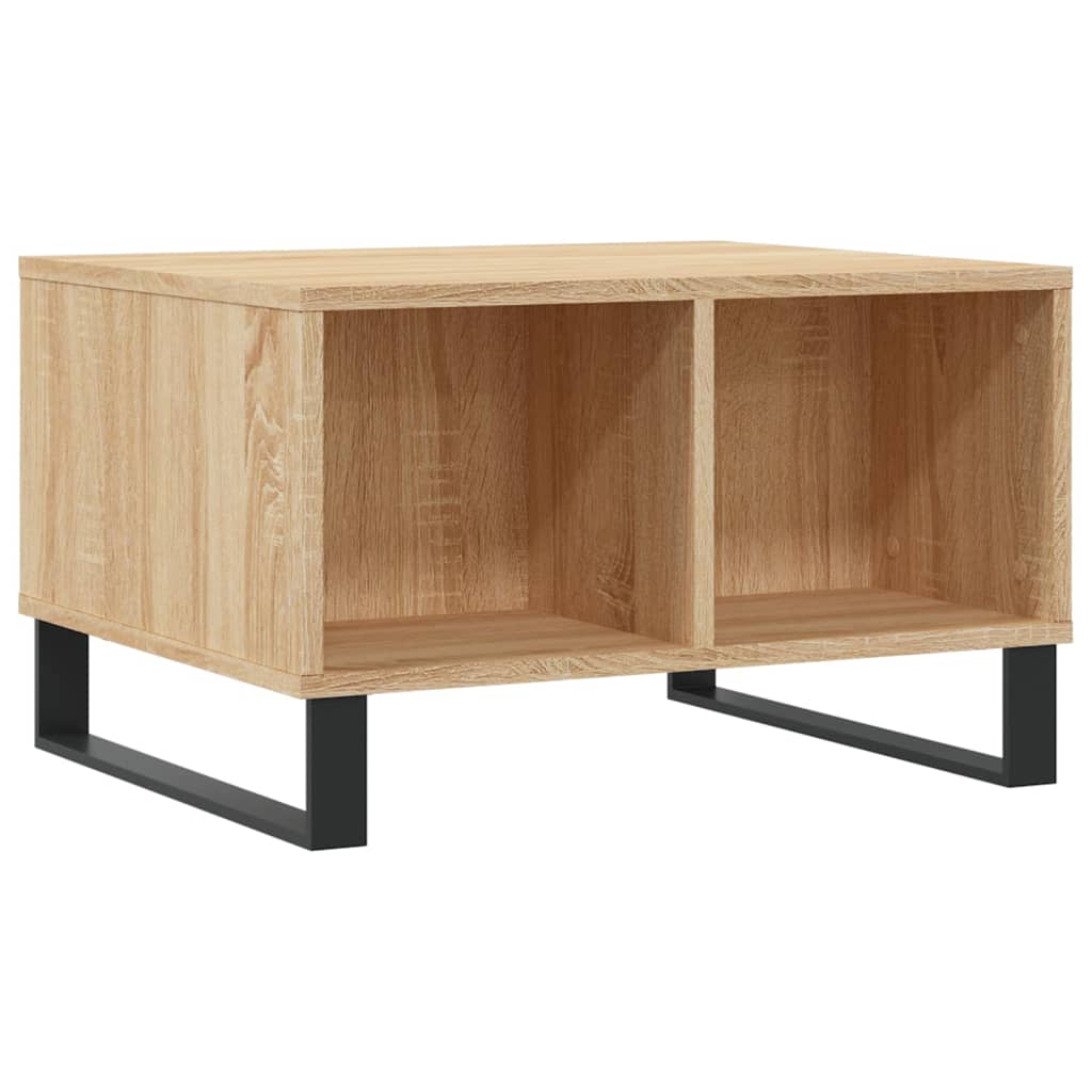 Salongbord sonoma eik 60x50x36,5 cm konstruert tre
