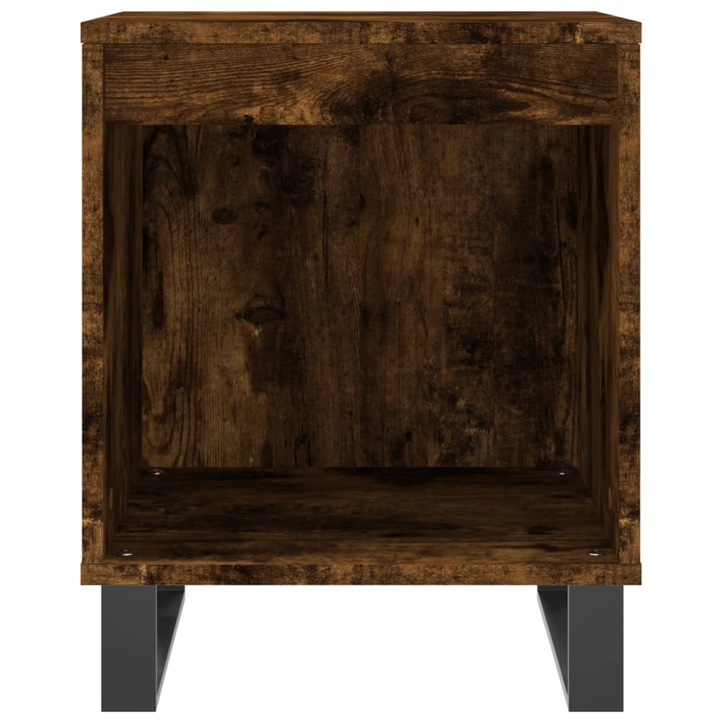 Nattbord røkt eik 40x35x50 cm konstruert tre