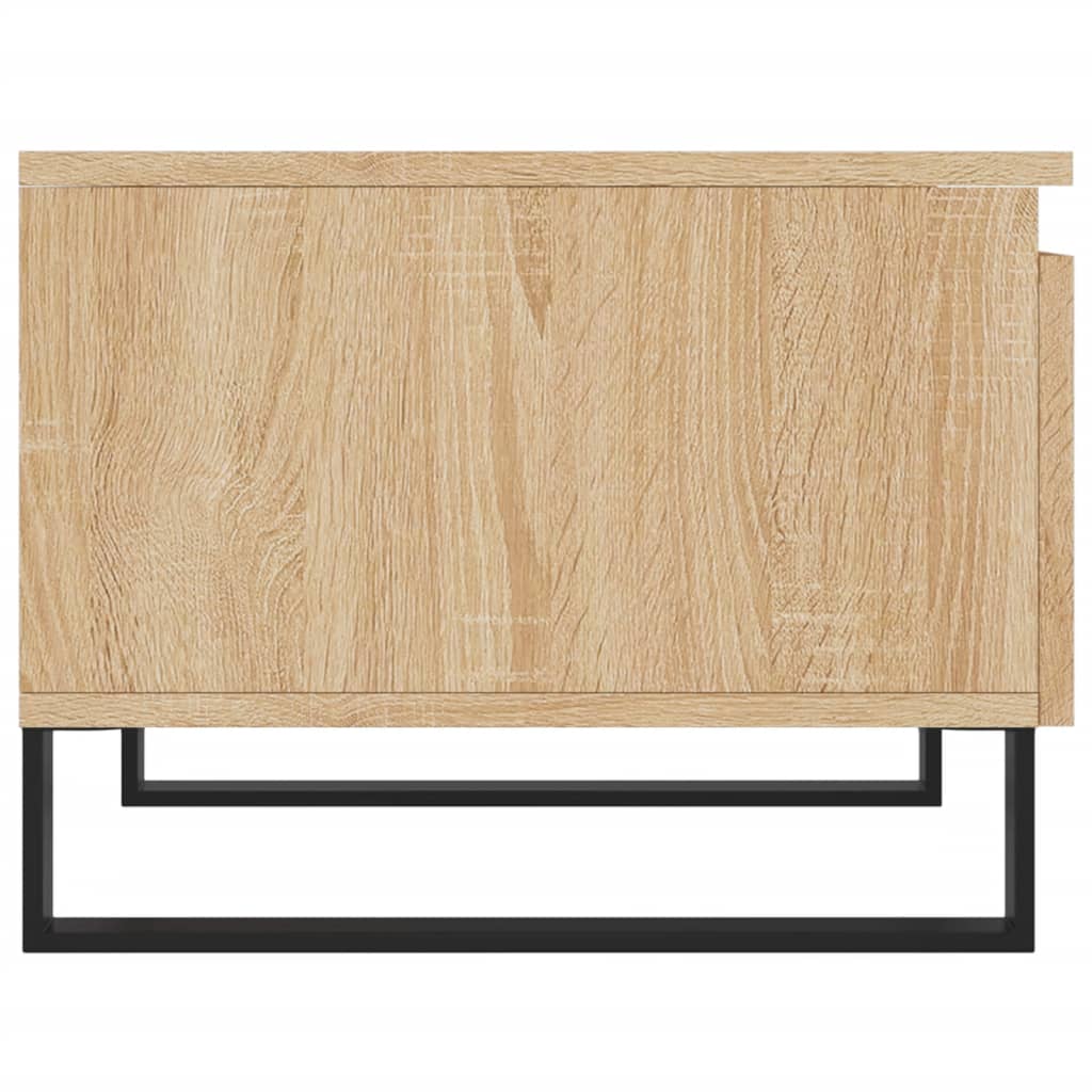 Salongbord 2 stk sonoma eik 50x46x35 cm konstruert tre