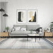 Salongbord 2 stk sonoma eik 50x46x35 cm konstruert tre