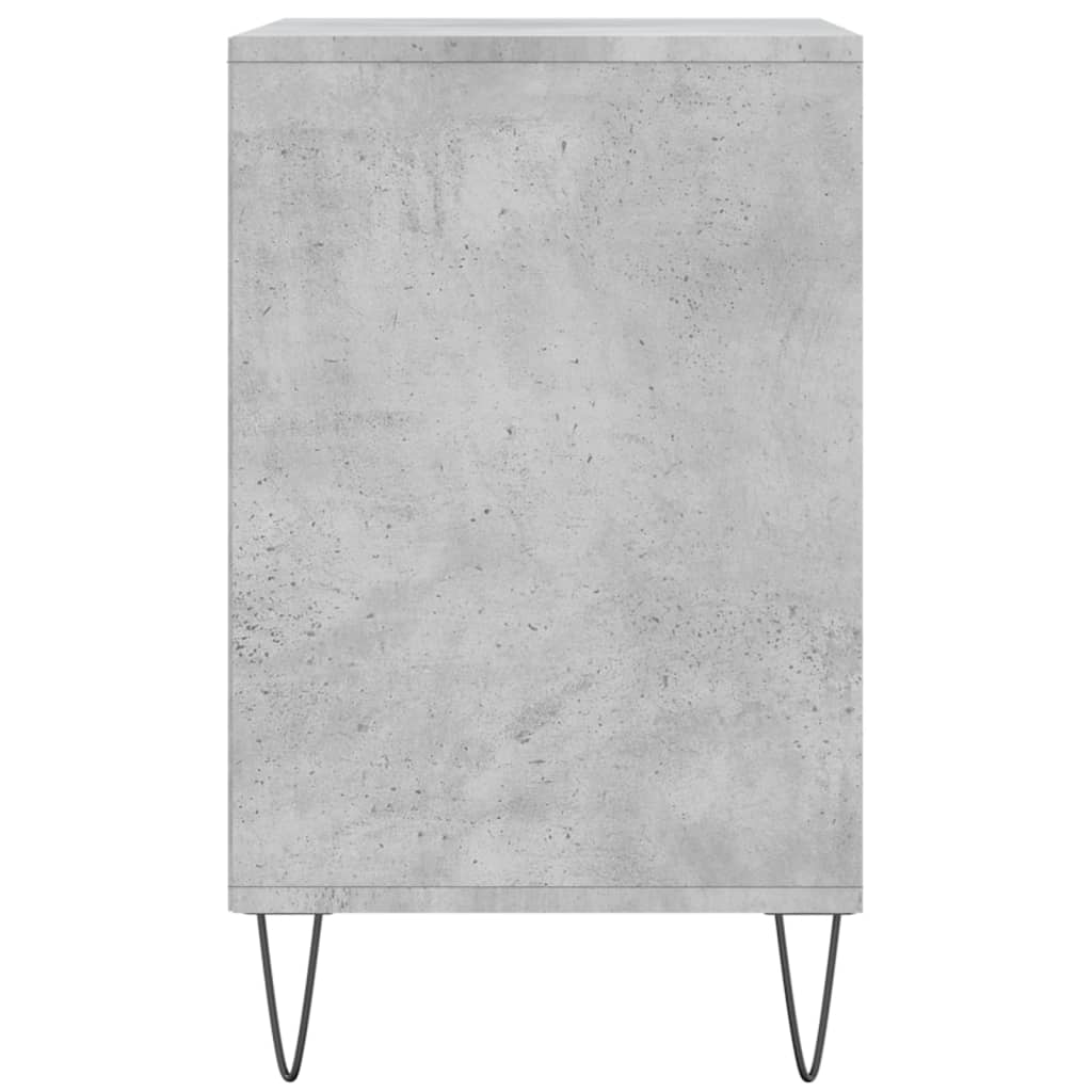 Skoskap betonggrå 102x36x60 cm konstruert tre