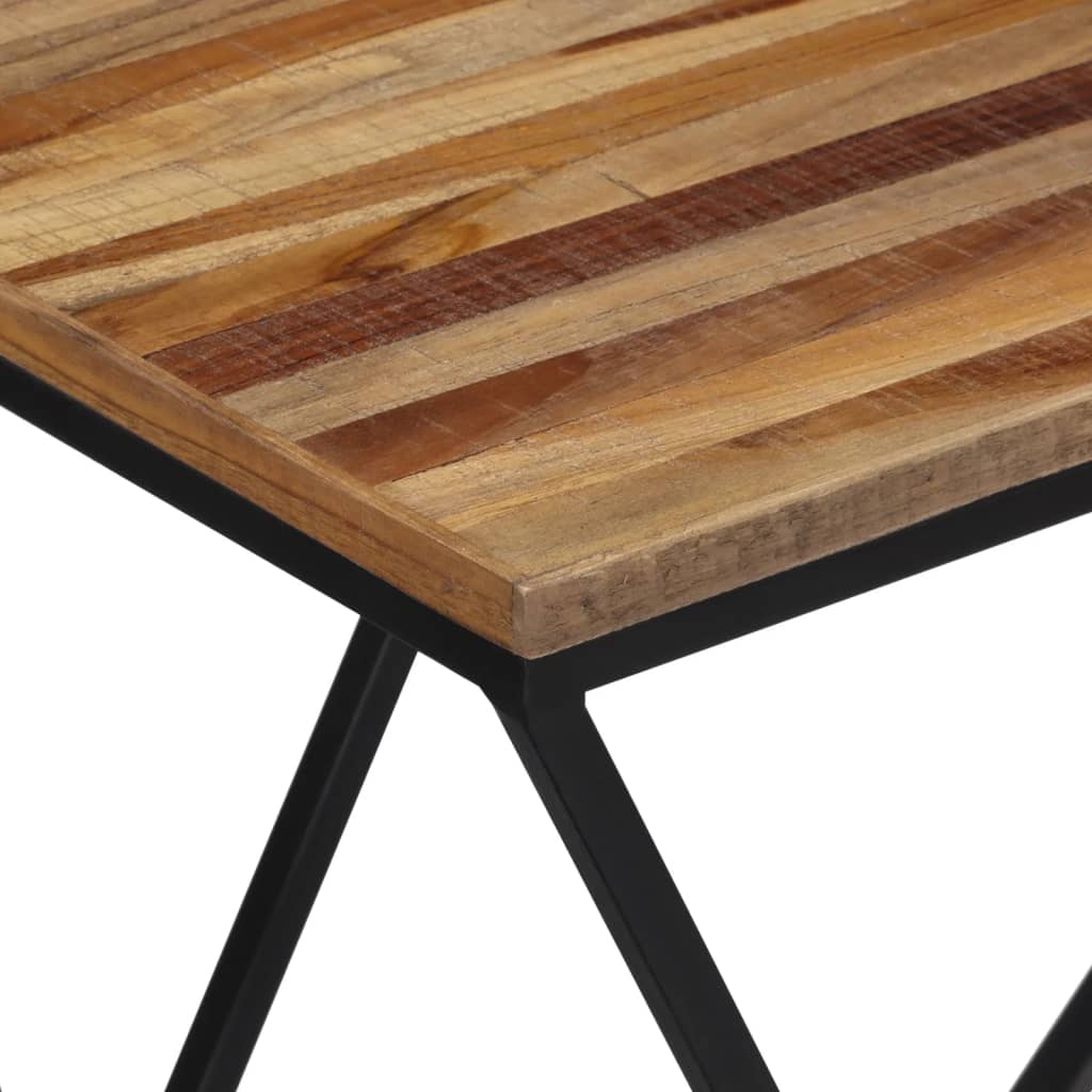 Sidebord 2 stk gjenvunnet heltre teak