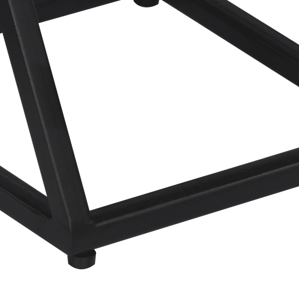 Sidebord 2 stk gjenvunnet heltre teak