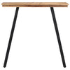 Sammenleggbart barbord 110x55x105 cm heltre teak