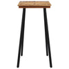 Sammenleggbart barbord 110x55x105 cm heltre teak