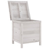 Putekasse hvit 50x49x56,5 cm heltre gran
