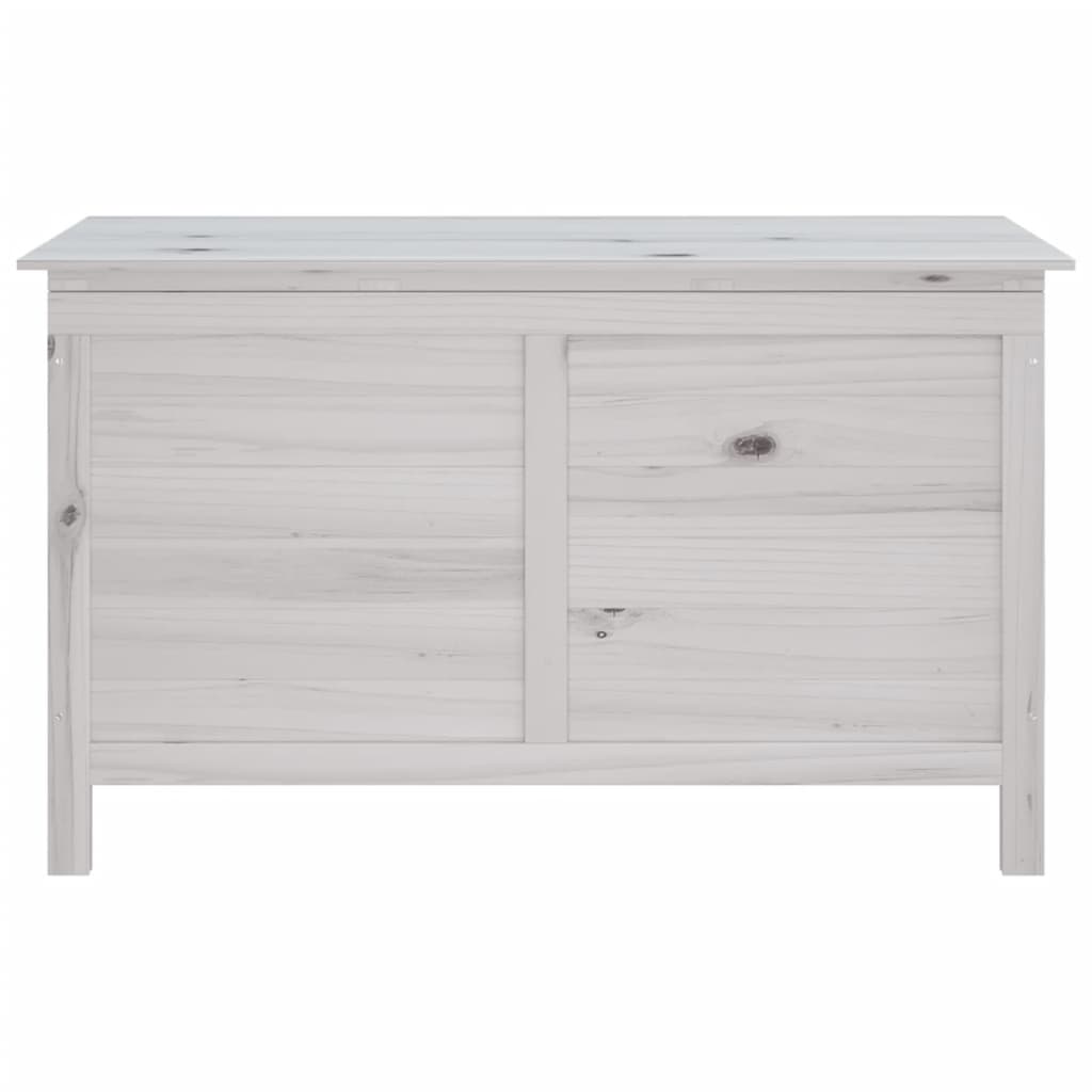 Putekasse hvit 99x49,5x58,5 cm heltre gran