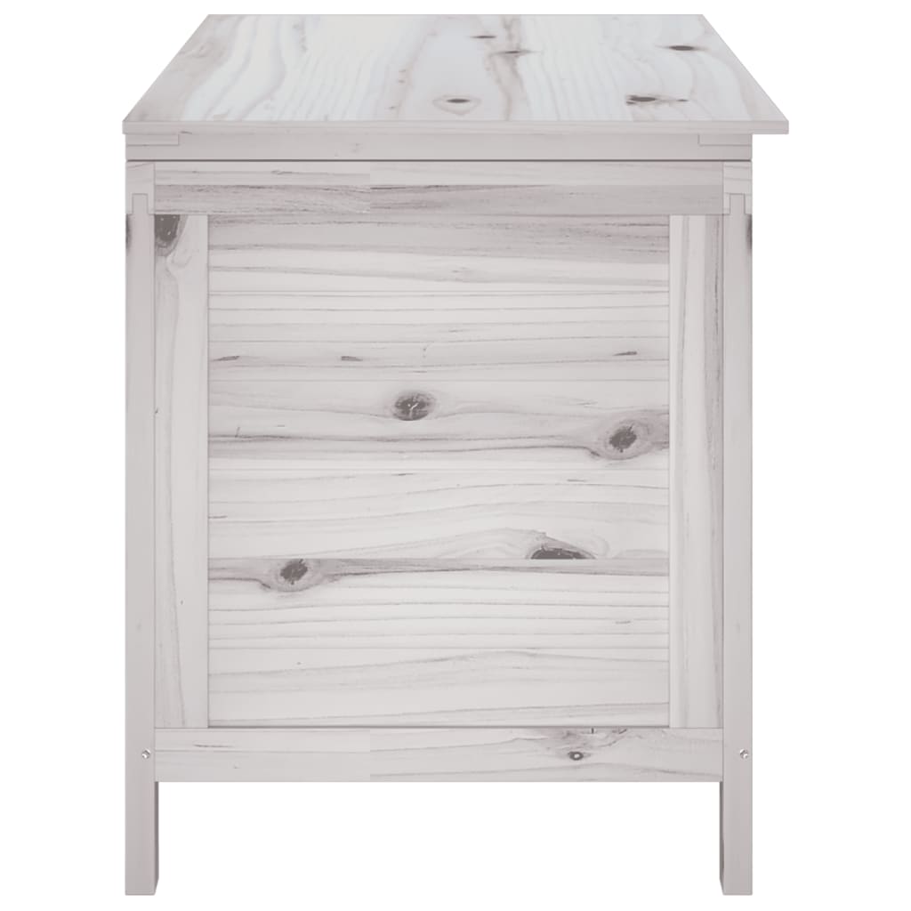 Putekasse hvit 99x49,5x58,5 cm heltre gran