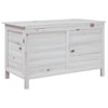 Putekasse hvit 99x49,5x58,5 cm heltre gran